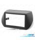 MARCO NEGRO RADIO 2-DIN PARA CITROEN NEMO PEUGEOT BIPPER FIAT FIORINO, QUBO