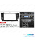 MARCO NEGRO BRILLO RADIO 2-DIN PARA TOYOTA COROLLA 13-16