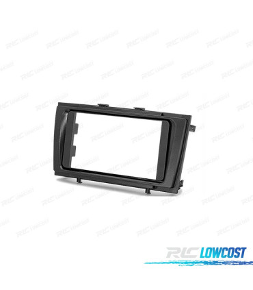 MARCO NEGRO RADIO 2-DIN PARA TOYOTA AVENSIS 09-15