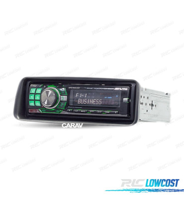 MARCO NEGRO RADIO 1-DIN PARA PEUGEOT 206 98-07
