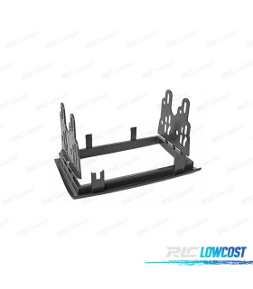 MARCO NEGRO RADIO 2-DIN PARA CITROEN JUMPER PEUGEOT BOXER FIAT DUCATO