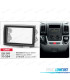 MARCO NEGRO RADIO 2-DIN PARA CITROEN JUMPER PEUGEOT BOXER FIAT DUCATO