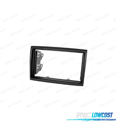 MARCO NEGRO RADIO 2-DIN PARA CITROEN JUMPER PEUGEOT BOXER FIAT DUCATO