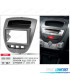MARCO NEGRO RADIO 2-DIN PARA CITROEN C1 TOYOTA AYGO PEUGEOT 107 05-14