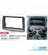 MARCO GRIS OSCURO RADIO 2-DIN PARA FIAT PANDA
