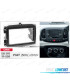 MARCO NEGRO RADIO 2-DIN PARA FIAT 500L