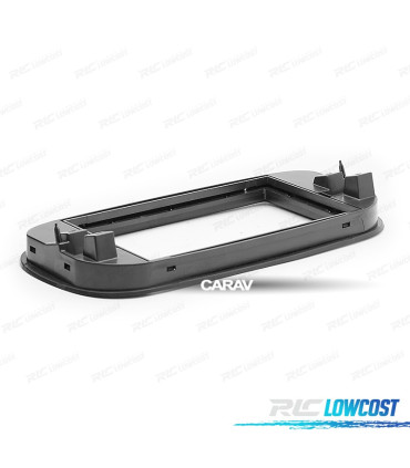 MARCO NEGRO RADIO 2-DIN PARA FIAT 500