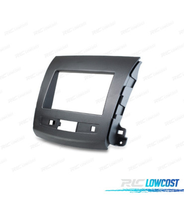 MARCO GRIS OSCURO RADIO 2-DIN 7" PARA CITROEN C-CROSSER MITSUBISHI OUTLANDER XL PEUGEOT 4007