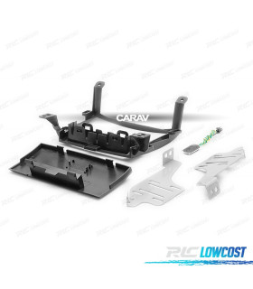 MARCO NEGRO RADIO 2-DIN PARA OPEL ZAFIRA 11-16