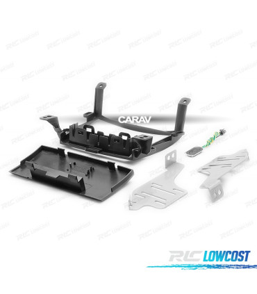 MARCO NEGRO RADIO 2-DIN PARA OPEL ZAFIRA 11-16