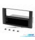 MARCO NEGRO RADIO 1-DIN PARA FORD FOCUS C-MAX S-MAX FUSION TRANSIT FIESTA GALAXY KUGA CON HUECO