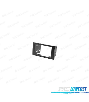 MARCO NEGRO RADIO 2-DIN PARA FORD FOCUS C-MAX S-MAX FUSION TRANSIT FIESTA, GALAXY KUGA