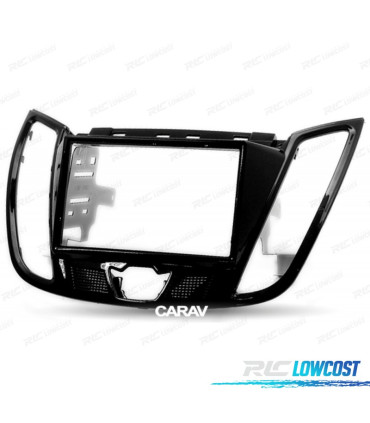 MARCO NEGRO BRILLO RADIO 2-DIN PARA FORD C-MAX KUGA ESCAPE CON PANTALLA 4.2