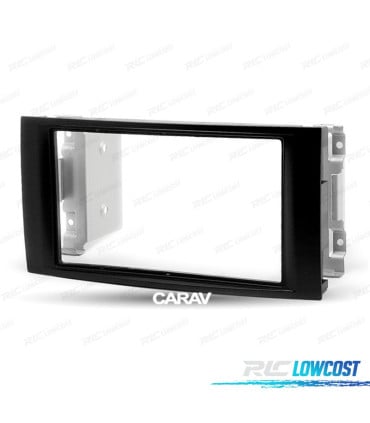 MARCO NEGRO RADIO 2-DIN PARA VOLKSWAGEN VW TOUAREG 02-10 T5 MULTIVAN, ELLE, TRANSPORTER 03-09