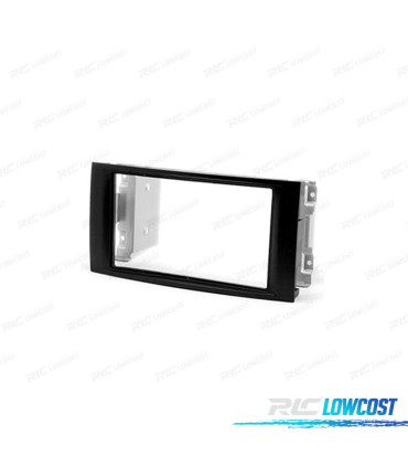 MARCO NEGRO RADIO 2-DIN PARA VOLKSWAGEN VW TOUAREG 02-10 T5 MULTIVAN, ELLE, TRANSPORTER 03-09