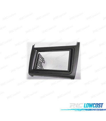 MARCO NEGRO RADIO 2-DIN PARA VOLKSWAGEN VW POLO 14+
