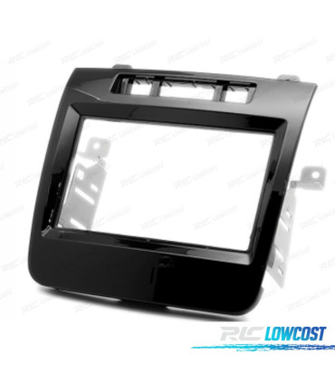 MARCO NEGRO BRILLO RADIO 2-DIN PARA VOLKSWAGEN VW TOUAREG 10-14