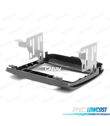 MARCO NEGRO BRILLO RADIO 2-DIN PARA VOLKSWAGEN VW TOUAREG 10-14