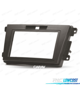 MARCO NEGRO RADIO 2-DIN PARA MAZDA CX-7 06-12