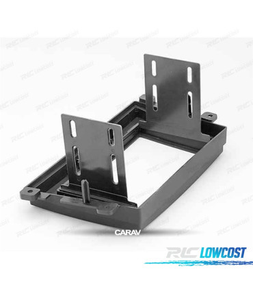 MARCO NEGRO RADIO 2-DIN PARA MAZDA CX-7 06-12
