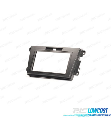 MARCO NEGRO RADIO 2-DIN PARA MAZDA CX-7 06-12