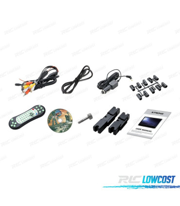 PANTALLA REPOSACABEZAS DE 11,6" TÁCTIL HDMI USB SD Y DVD