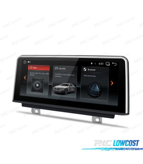 RADIO GPS ANDROID 14 PARA BMW SERIE 3 SERIE 4 10,25"