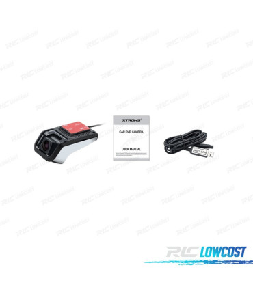 DASH CAM VIDEOCÁMARA DVR HD 1080P RETROVISOR