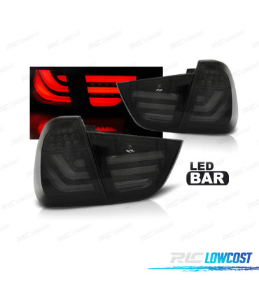 PILOTOS BMW SERIE 3 E91 LCI 08-12 LIGHT BAR AHUMADO