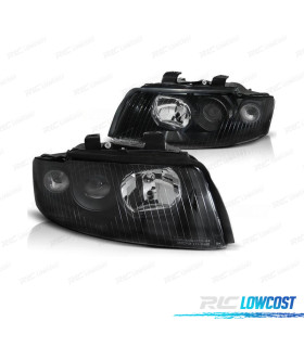 FAROS PARA AUDI A4 B6 00-04 PROYECTOR FONDO NEGRO