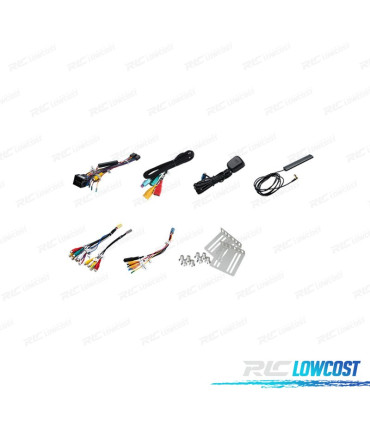 RADIO GPS ANDROID 14 2DIN 7" LCD TÁCTIL CARPLAY USB DUAL ZONE