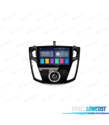 RADIO GPS ANDROID 9 PARA FORD FOCUS 15-17 LCD TACTIL CARPLAY