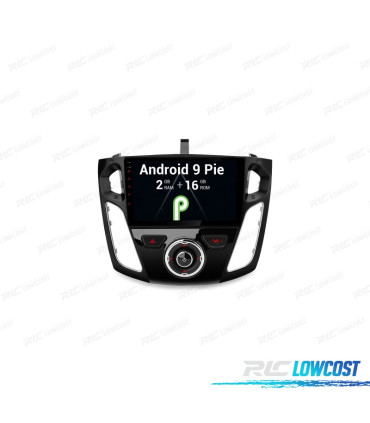 RADIO GPS ANDROID 9 PARA FORD FOCUS 15-17 LCD TACTIL CARPLAY