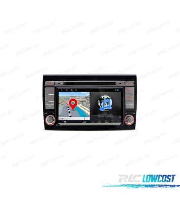 RADIO GPS ANDROID 11 PARA FIAT BRAVO 07-14 7"