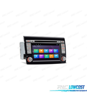 RADIO GPS ANDROID 11 PARA FIAT BRAVO 07-14 7"