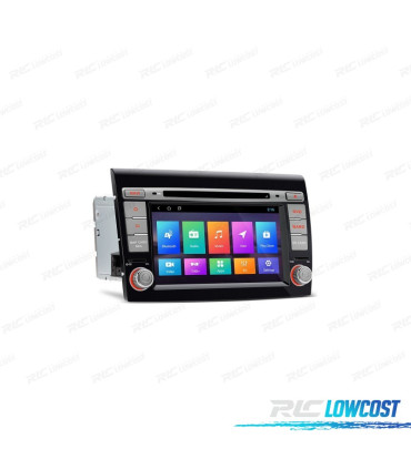 RADIO GPS ANDROID 11 PARA FIAT BRAVO 07-14 7"