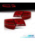 PILOTOS AUDI A3 8PA SPORTBACK 04-08 LED LIGHT BAR ROJO CROMO
