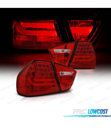 PILOTOS LIGHT BAR BMW E90 LED ROJO