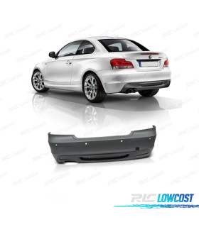 PARAGOLPES TRASERO BMW E82 E88 07- LOOK M PDC