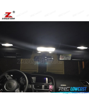 KIT 20 BOMBILLAS LED INTERIOR AUDI A5 S5 RS5 SPORTBACK 09-15