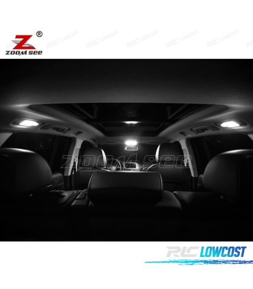 KIT 24 BOMBILLAS LED INTERIOR AUDI Q7 4L S LINE 2005 -2014