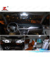 KIT 19 BOMBILLAS LED INTERIOR AUDI A6 S6 RS6 C7 AVANT WAGON 2012 +