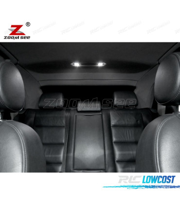 KIT 22 BOMBILLAS LED INTERIOR AUDI A4 S4 RS4 B6 B7 SEDAN SÓLO 2002-2008