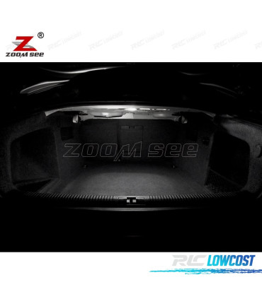 KIT 22 BOMBILLAS LED INTERIOR AUDI A4 S4 RS4 B6 B7 SEDAN SÓLO 2002-2008