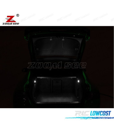 KIT 16 BOMBILLAS LED INTERIOR AUDI A7 S7 RS7 C7 QUATTRO 2011-2017