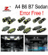 KIT 20 BOMBILLAS LED INTERIOR AUDI A4 S4 RS4 B6 B7 SEDAN SALOON SÓLO 2002-2008