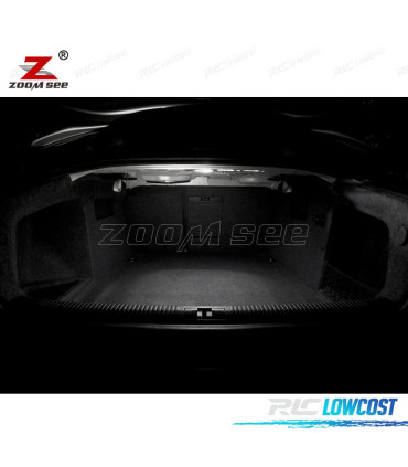 KIT 20 BOMBILLAS LED INTERIOR AUDI A4 S4 RS4 B6 B7 SEDAN SALOON SÓLO 2002-2008