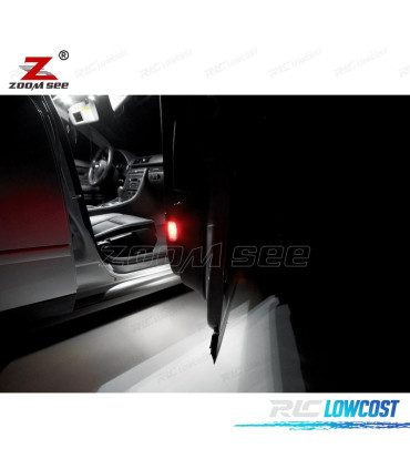 KIT 20 BOMBILLAS LED INTERIOR AUDI A4 S4 RS4 B6 B7 SEDAN SALOON SÓLO 2002-2008