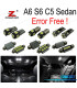 KIT 24 BOMBILLAS LED INTERIOR AUDI A6 S6 C5 SEDÁN 1998-2004