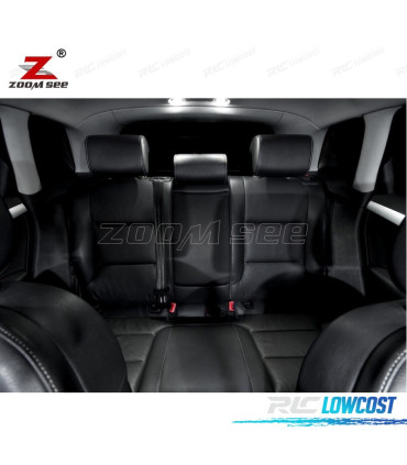 KIT 16 BOMBILLAS LED INTERIOR PARA AUDI A3 S3 8 P 2006 -2013